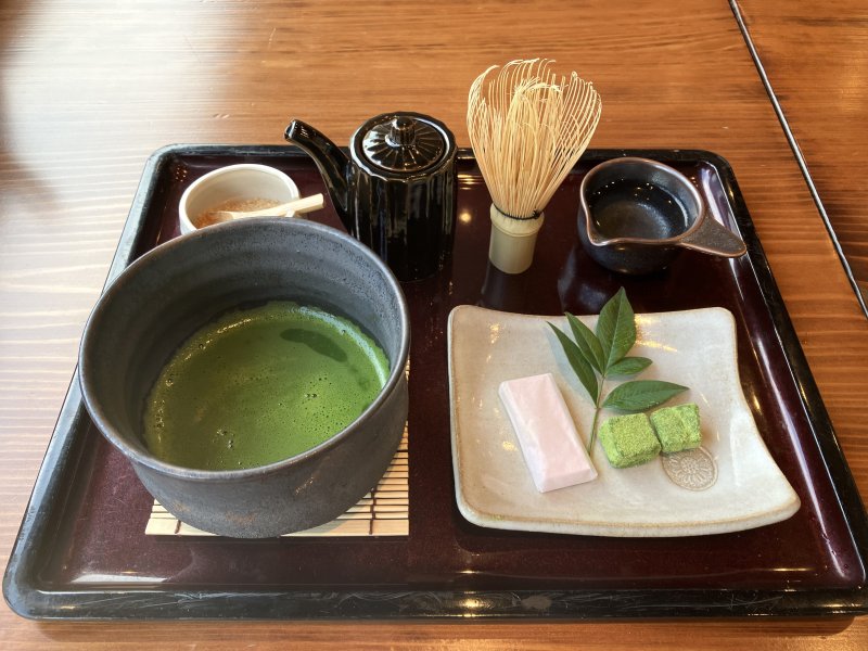 大和茶の抹茶<br>斑鳩オーレ