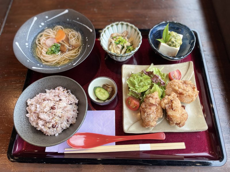 斑鳩名物 竜田揚げランチ