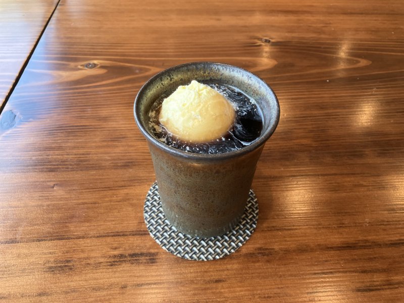 水出しアイス珈琲のフロート